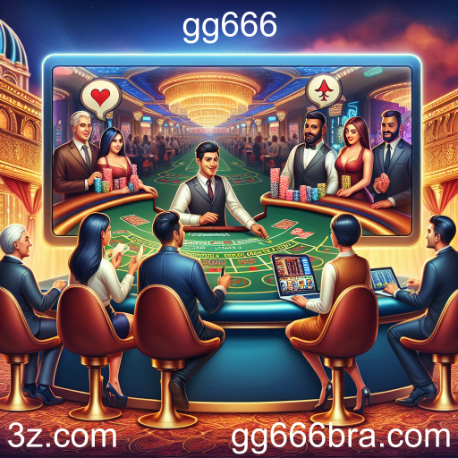 Experiência Imersiva nos Jogos Ao Vivo do gg666